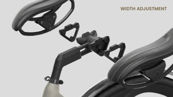 ComfortMove™ – Ergonomisch Zadel dat Met Je Meebeweegt
